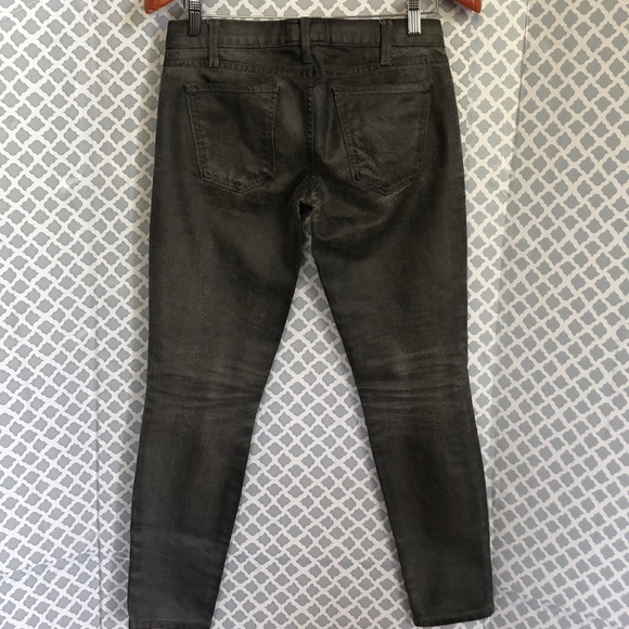 Current/elliottt gray snake pattern denim jeans - Picture 3 of 5